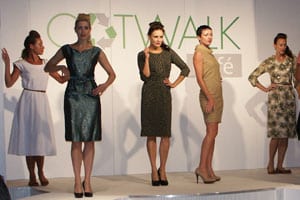The catwalk show at RWM